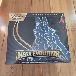Pokemon Mega Evolution Lucario Elite Trainer Box NEW SEALED!